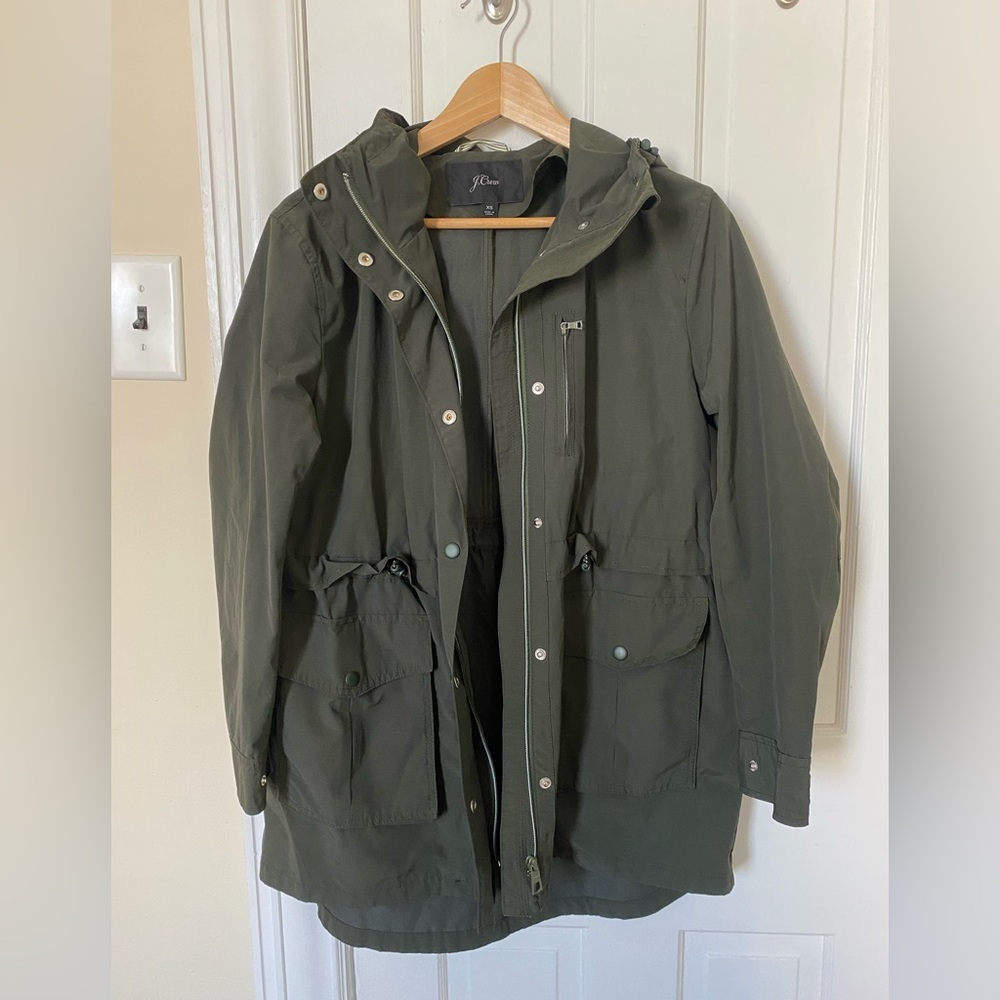 J.Crew Drawstring Waist Windbreaker